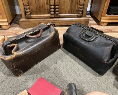 FS Antique Doctor, Physician, RN or Nurse Bags