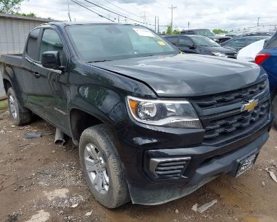 SALVAGE 2022 CHEVROLET COLORADO 2WD LONG BOX LT FOR SALE