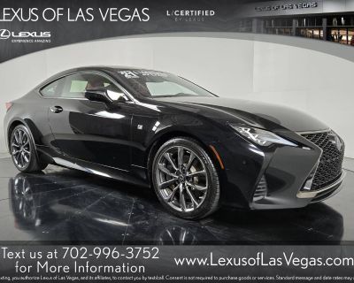 Used 2021 Lexus RC 350 F SPORT