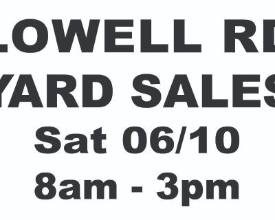 Lowell Rd Yard Sales