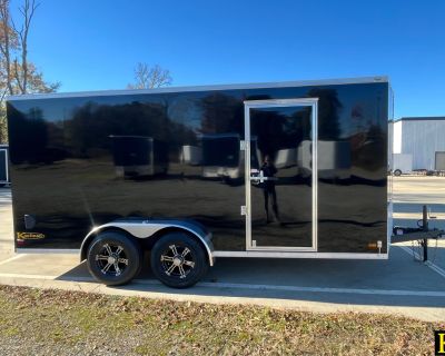 FACTORY DIRECT!!- 2026 Kaufman Enclosed Premium 7x16 5.2k