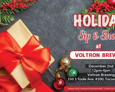 Holiday Sip and Shop at Voltron Brewing Taproom