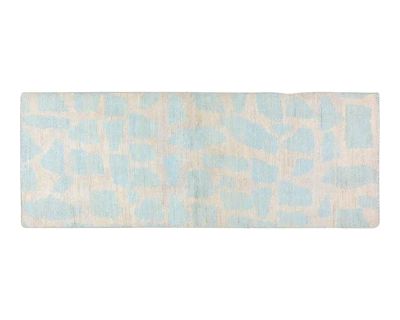 Moroccan Azilal Hand Knotted Wool Runner Rug,2'7"X6'9"