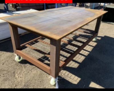 New steel table