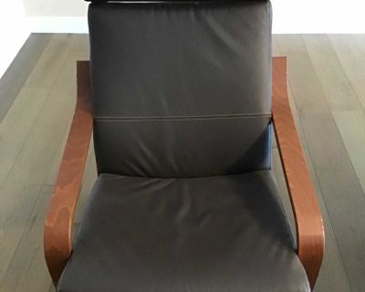 IKEA Poang Leather Armchairs $225.00 for both