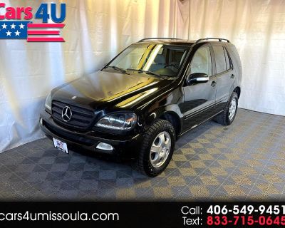 2003 Mercedes-Benz M-Class 4dr AWD 3.7L