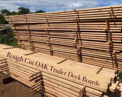 OAK TRAILER DECK FLOORING - Strong Load Bearing - Affordable Option