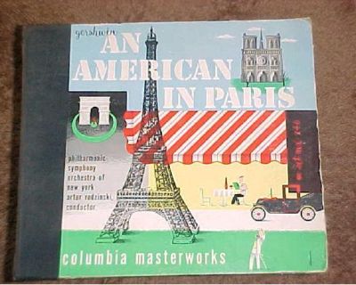 AN AMERICAN IN PARIS VINYL 78 LP