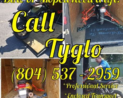 Motorcycle and Moped towing