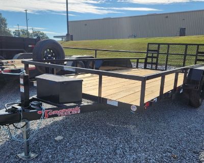 Experience the freedom of outdoor adventures with a reliable trailer. This New 2026 Tomahawk Trailers 16X82 Multi Use offers versatility for various hauling needs. Perfect for transporting recreational vehicles, equipment, or supplies, it promises convenience and reliability. This machine ensures stability on the road, making it easy to tow and maneuver. The design promotes efficient loading an...