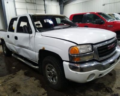Salvage White 2007 Gmc Sierra 1500 Classic