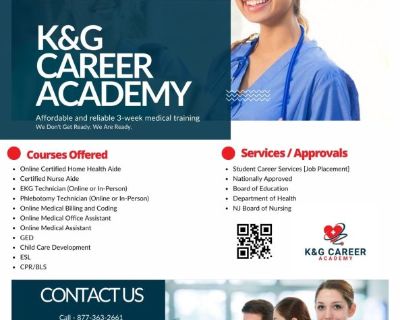 You'll Find Success Here at K&G Career Academy