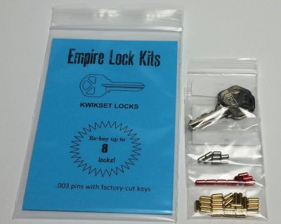 Kwikset Lock Rekey Kit