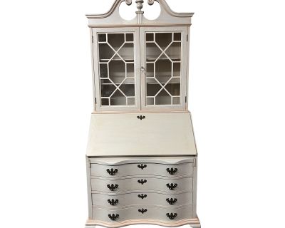 Maddox Colonial Vintage Chippendale Secretary