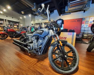 2024 Indian Scout Rogue ABS - Stealth Gray w/ Graphics