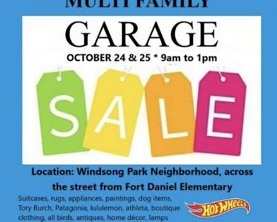 Multi family garage sale