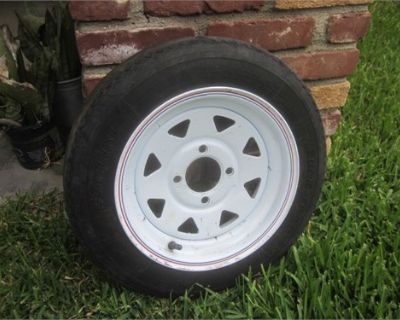 12" 4 lug wheel & tire