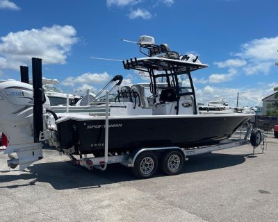 2022 Sportsman Masters 267OE Bay Boat