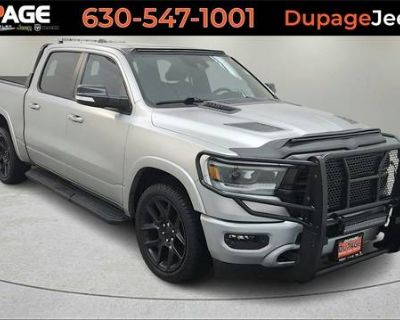 1 previous owner(s). Mileage: 0. Pickup Truck. Fuel Type: Gas. Vehicle location: DuPage Chrysler Dodge Jeep Ram 433 E NORTH AVE , GLENDALE HTS IL 60139. 2022 Ram 1500 Laramie Billet Silver Metallic Clearcoat 4WD 8-Speed Automatic HEMI 5.7L V8 Multi Displacement VVT **ONE OWNER**, **ACCIDENT FREE CARFAX**, **WELL MAINTAINED**, **4 WHEEL DRIVE**, **PANORAMIC SUNROOF**, **COLD WEATHER GROUP**, **H...