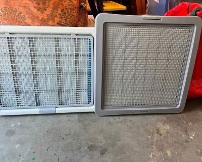 dog/puppy potty training trays