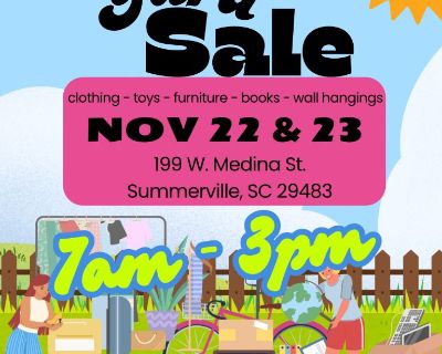 11/22-11/23 Summerville SC Yardsale