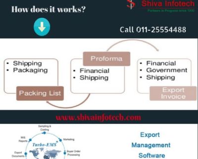 Export invoice packing list software