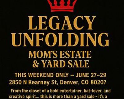 Moms Estate/yard sale