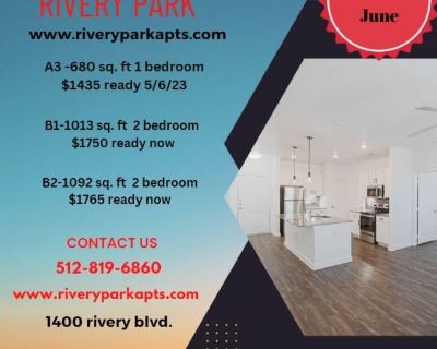 Sweet Retreat! 2-bedroom apartment  in 78628 with $500.00 off June