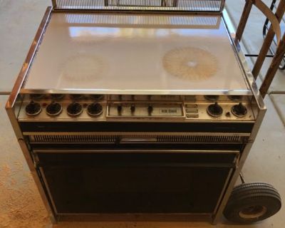 Ceramic top electric stove