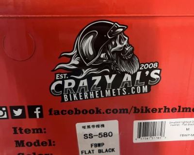 Crazy Al s Half helmet Medium