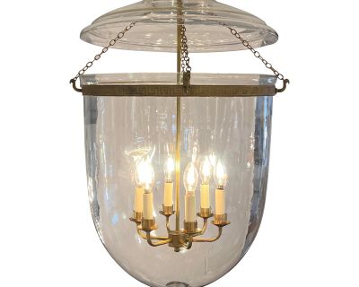 Vaughan Designs Glass Globe Lantern Chandelier