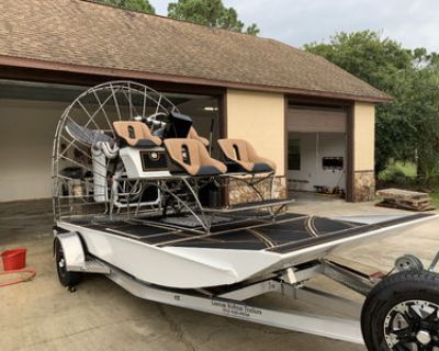Airboat twin supercharged Ls