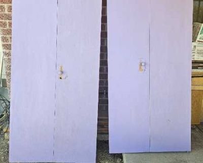 2- 6' Bi-Fold Closet Doors or 4--36" Bi-Fold Doors
