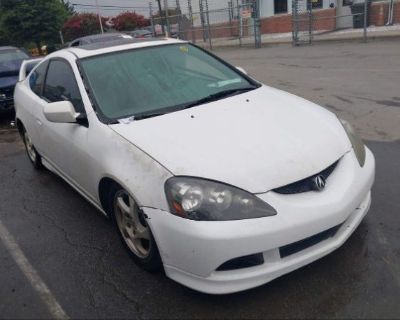 Salvage White 2006 Acura Rsx