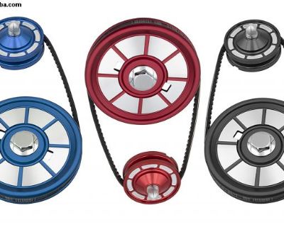 Machined Face Color Matched VW Pulley Kit