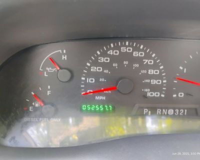 FS 2003 Ford F550 Super Duty Utility Body with only 52,557 miles
