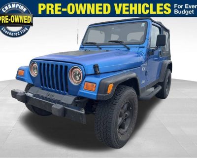 Used 2002 Jeep Wrangler X