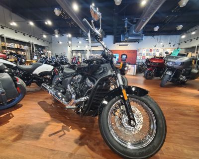 2025 Indian SCOUT, BLACK METALLIC, 49ST Base