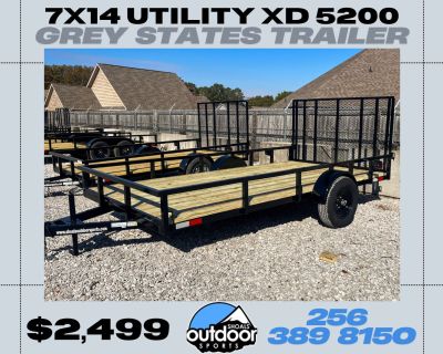 2026 Grey States 7X14 UTILITY 5200 XD Utility Trailers Tuscumbia, AL