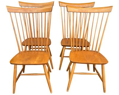 Late 20th Century Mid Century Dining Chairs - Set of 4