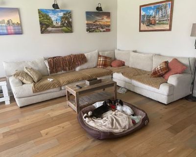 Work from home. 2puppies and 2 bunnies on A pond. Low key and quiet.very clean and all furnished. Rent and deposit are negotiable. 4 Bedroom. 2 Bathroom