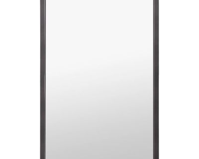 Porcelanosa Oil Rubbed Rubbed Metal Wall Mirror