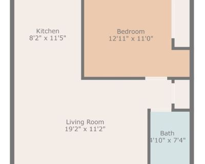 1 Bedroom 1BA 572 ft Apartment For Rent in Portales, NM