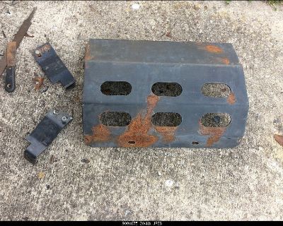 Used Con-Ferr front skid plate