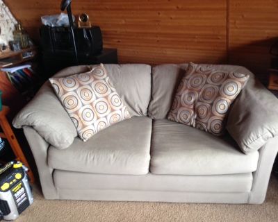 Sofa flip foam sleeper love seat size