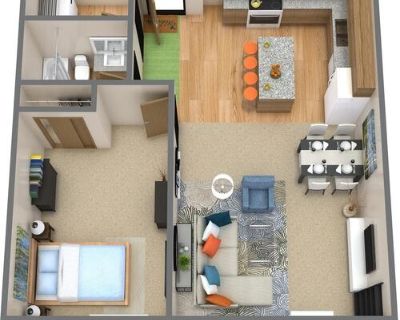 1 Bedroom Apartment Home in South Bismarck Large, spacious floor plan with this new apartment home. All Utilities Included - Water, Sewer, Garbage, Heat & Electricity Pet Friendly with deposit Smoke Free 24/7 Emergency Maintenance Heated Pool - Spring & Summer Single Stall Garage with Remote Walk In Closets Washer and Dryer in your apartment 2 Fitness Facilities Dog Park, Dog Wash, Waste Stations