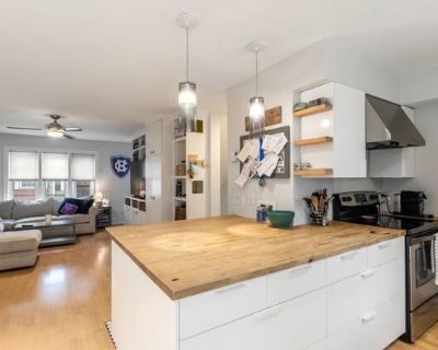 63 Bolton St Unit 63. Fantastic townhouse WITH PARKING for Jan 1st in great South Boston location close to the T! 2 bedrooms/1.5 baths spread over two levels, laundry in unit, hardwood floors throughout, small deck off the kitchen and 1 off street parking spot included! Built in bookshelves in the large living/dining area open to the updated kitchen which has stainless appliances and ample cabi...