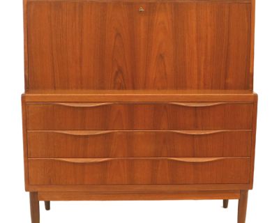 Danish Secretaire by Erling Torvits for Klim Møbelfabrik