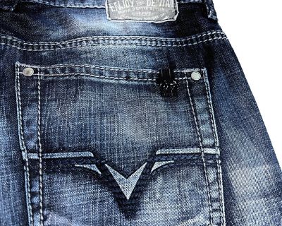 Buffalo David Bitton Jeans Mens 33 x32 Six Slim Straight Stretch Low Rise Buckle