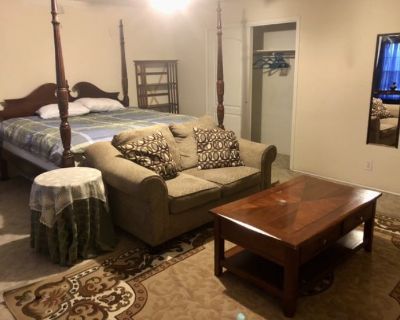 Total rooms: 2. Deposit: $350.00 * Utilities included?: Yes * Fees apply?: No. No preference. Smoking is allowed. Not for couples. Age preference: 20 - 75. Furnishings: Furnished * Parking: Yes * Garage: Yes * Yard/patio: Yes * Disabled access: * Living room: No * Broadband included: Yes. Availability Available Now Minimum term 3 months Maximum term None Short rentals considered. Very large Fur...